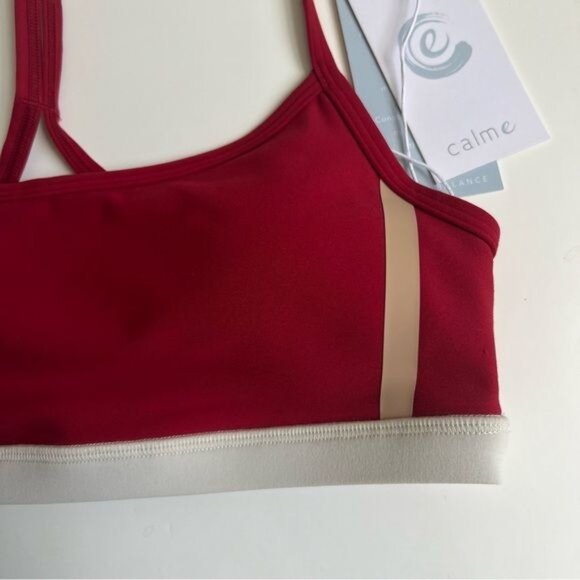Calme Endurance Cross Back Sports Bra - S - Picture 3 of 5